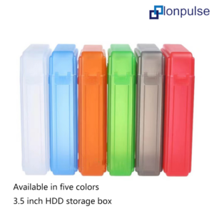 3.5 inch mechanical hard disk high-grade pp plastic moisture-proof/shockproof/anti-static storage box