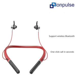 Hanging compensation type hearing aid for the elderly/hearing impaired, Red